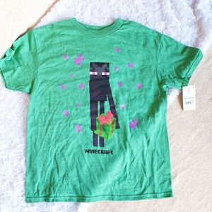 Nwt Mojang Minecraft Enderman Christmas shirt